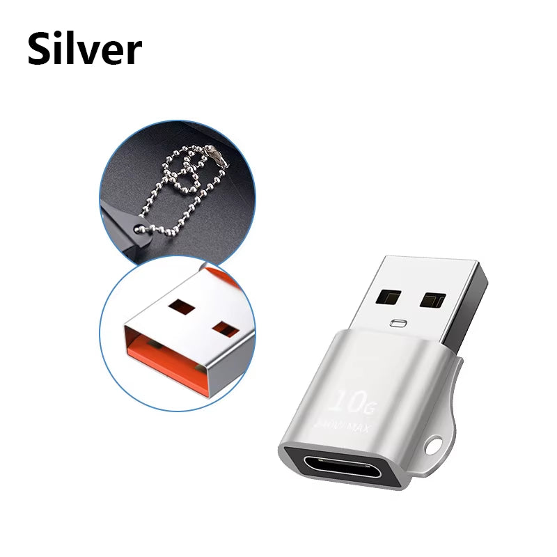 USB C 3.0 Adapter Type C to USB 2.0 Adapter for Mobil Phone Male to Female USB C Converter USB Type-C Converter for PC Laptops