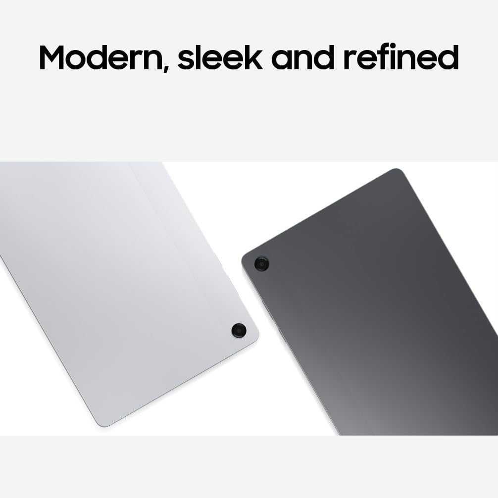 Galaxy Tab A11+, Android Tablet, AI Features, Sleek and Modern Design, 11 Inch 90Hz Display, 128GB Storage, 6GB Memory, with Dolby Quad Speakers, Silver, 3 Year Extended Warranty (UK Version)