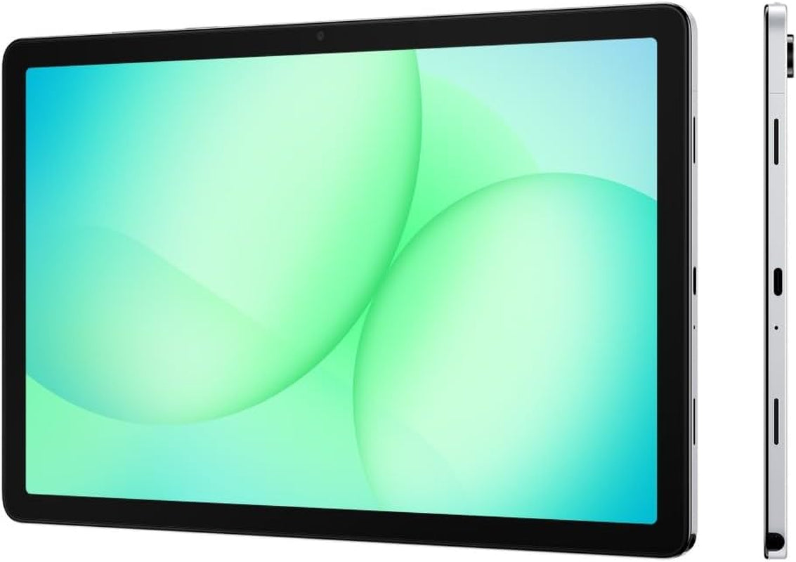 Galaxy Tab A11+, Android Tablet, AI Features, Sleek and Modern Design, 11 Inch 90Hz Display, 128GB Storage, 6GB Memory, with Dolby Quad Speakers, Silver, 3 Year Extended Warranty (UK Version)