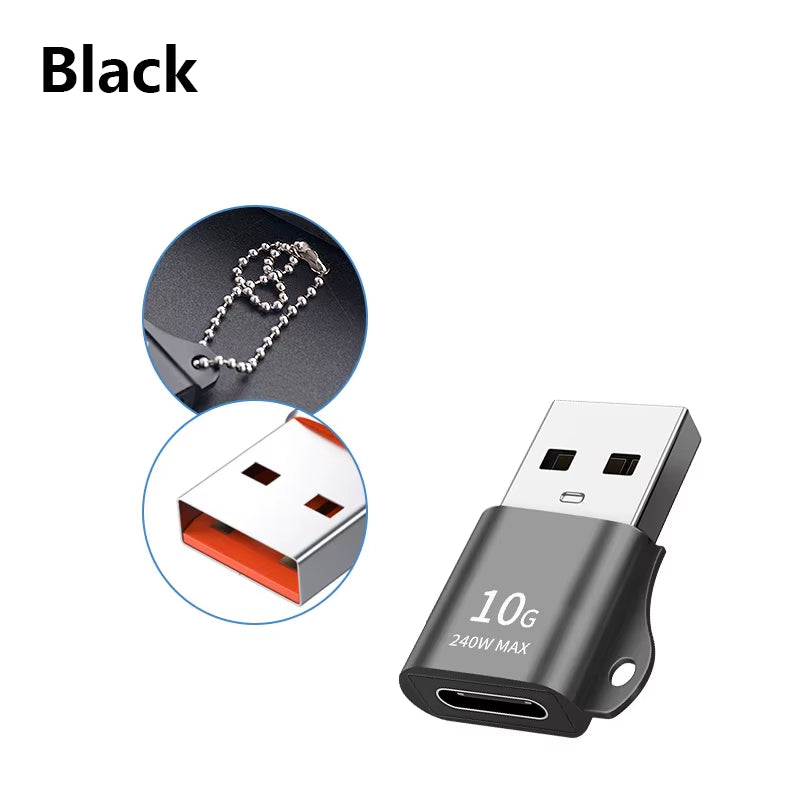 USB C 3.0 Adapter Type C to USB 2.0 Adapter for Mobil Phone Male to Female USB C Converter USB Type-C Converter for PC Laptops