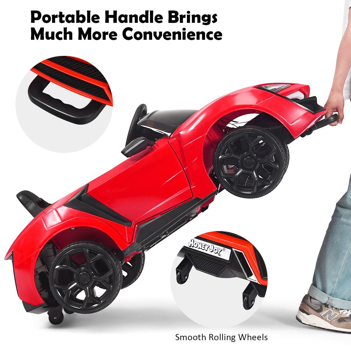 12V Electric Kids Car Wth 2.4G Remote Control and Spring Suspension