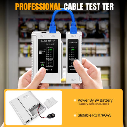 Pass through RJ45 Crimp Tool Kit Ethernet Crimper CAT5 Cat5E Cat6 Crimping Tool Kit 3 in 1 - Crimp Cutting Peeling