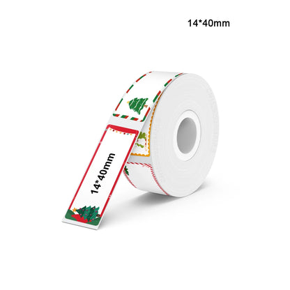 Portable Mini Printer Marklife P12 Thermal Printer Adhesive Sticker Labeling Machine P12 Label Maker or 1PK Continues Label Tape