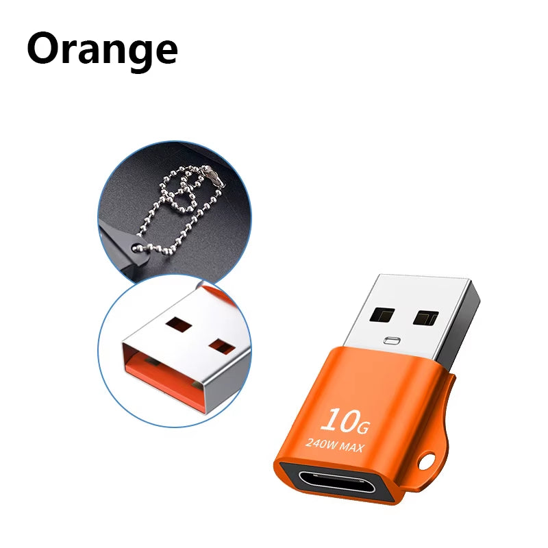 USB C 3.0 Adapter Type C to USB 2.0 Adapter for Mobil Phone Male to Female USB C Converter USB Type-C Converter for PC Laptops
