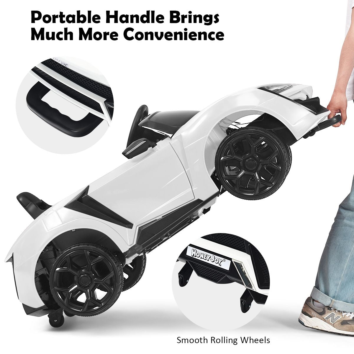 12V Electric Kids Car Wth 2.4G Remote Control and Spring Suspension